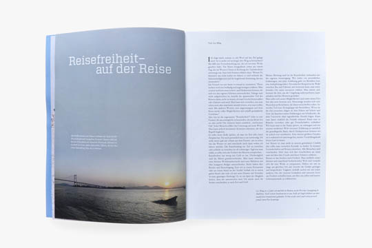 da! – Magazin über Reisen: Innenseiten