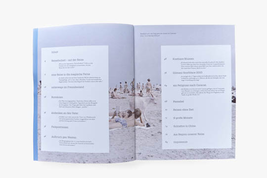 da! – Magazin über Reisen: Innenseiten